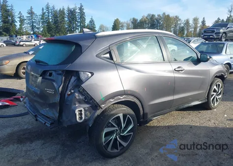 2019 Honda Hr-V Sport from USA, damaged, VIN 3CZRU6H17KG720903